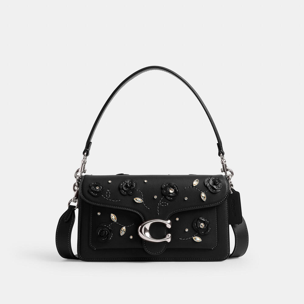 Coach Tabby Shoulder Bag 26 With Crystal Embellishment, New With Tags